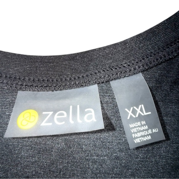 ZELLA Gwen Ponte Knit Tank Dress - Grey Dark Heather XXL - Picture 7 of 12